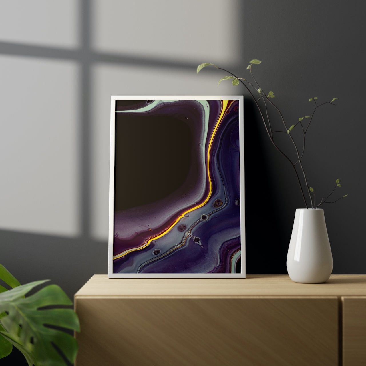 Liquid abstraction poster #8