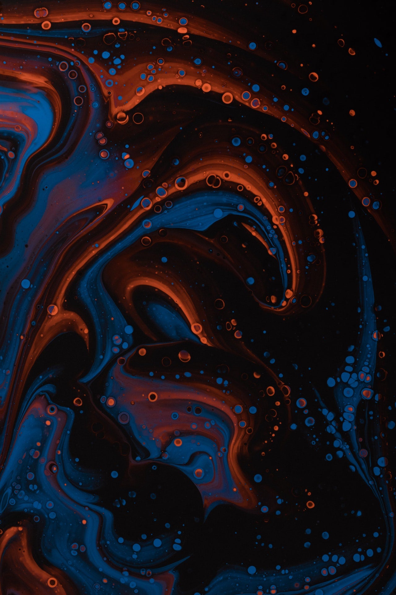 Liquid abstraction poster #2